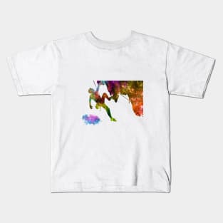 Rock climbing Kids T-Shirt